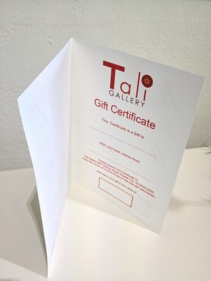 Tali Gallery Gift Certificate