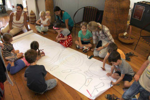 KU Phoenix Preschool Visiting Tali Gallery