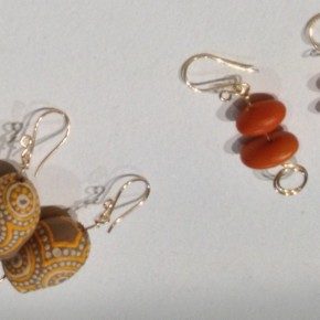 Handpainted Gumnut and Ininti Seed Jewellery