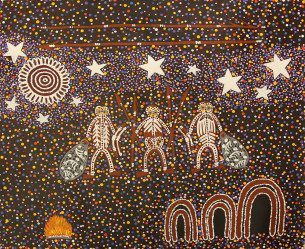 Murray River Song Line Tali Gallery Sydney