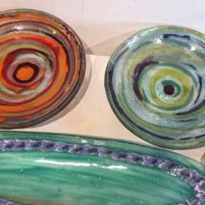 Colourful Swirling Water Glass Bowls and new Gift Additions to our Gallery Shop
