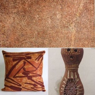 Artworks and Better World Arts Cushion Cover Mimih at Tali Gallery