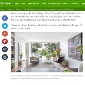 Domain Article with Tali Gallery Artwork