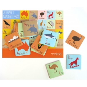 Aust Alphabet Magnet Packs at Tali Gallery