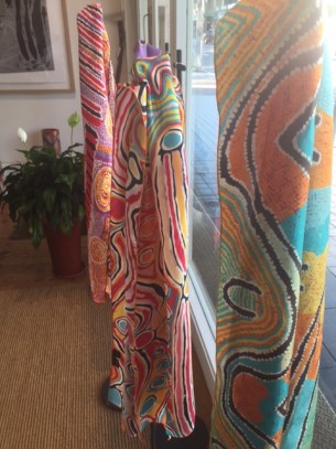 New Silk Scarves at Tali Gallery Shop