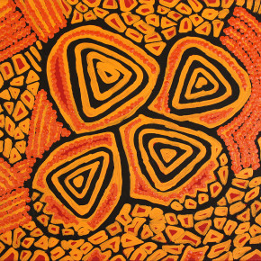 Aboriginal Art - 30x30s ready to hang on the wall