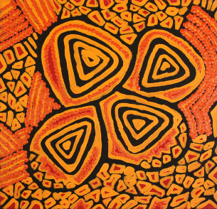 Aboriginal Art - 30x30s ready to hang on the wall