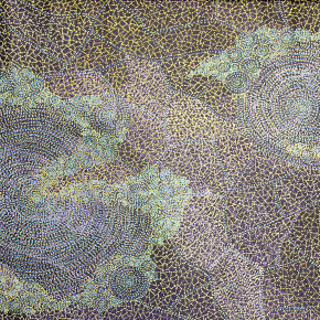 Sarrita King at Tali Aboriginal Art Gallery